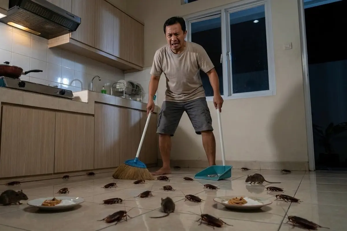 Cara Ampuh Usir Kecoak dan Tikus Sekaligus dalam Satu Malam