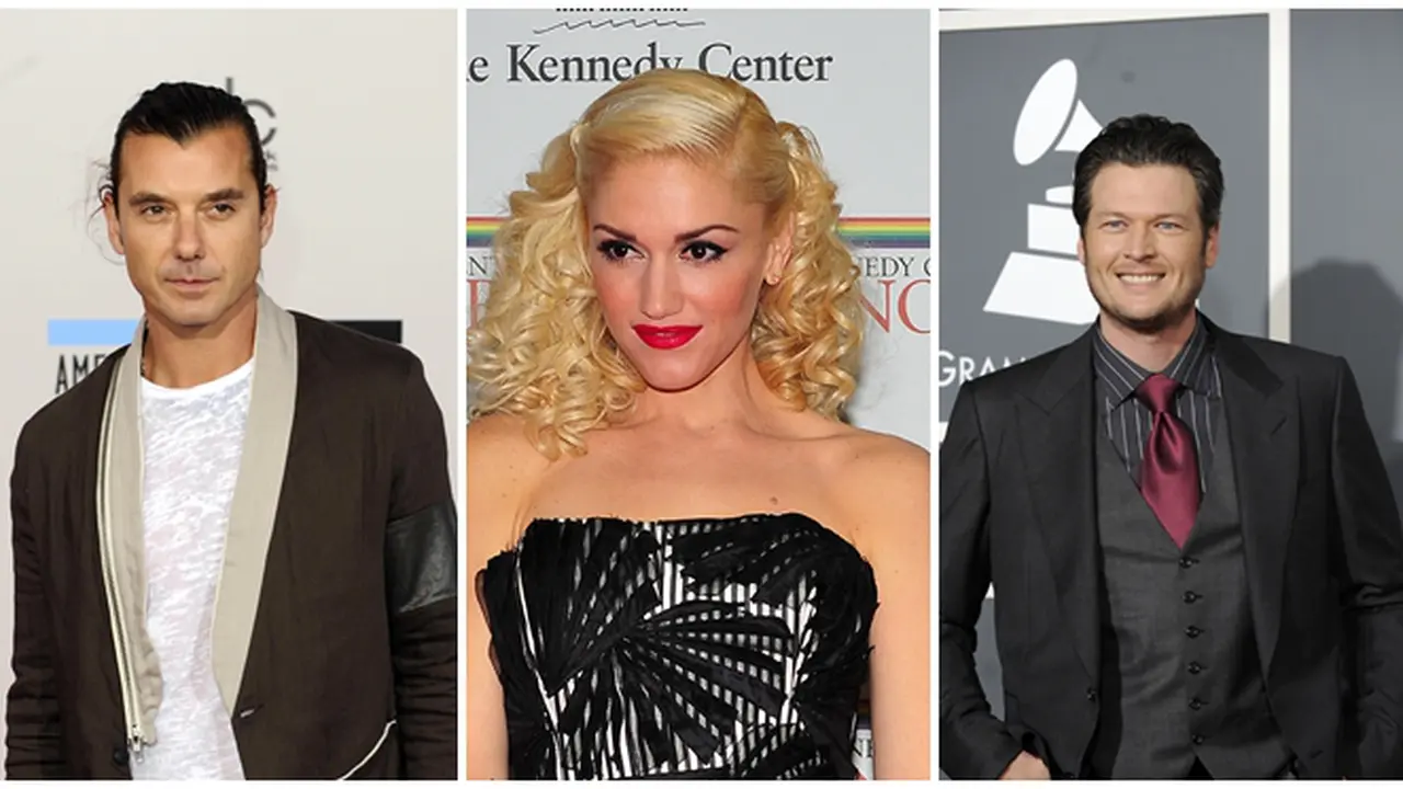 [Bintang] Gavin Rossdale, Gwen Stefani, dan Blake Shelton