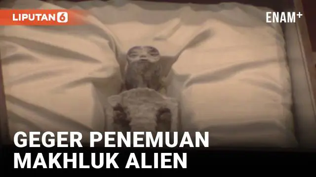 Kongres Meksiko dikagetkan dengan presentasi soal penemuan makhluk yang diyakini sebagai jenazah Alien. Jumlahnya ada dua, ditemukan di gurun pasir Peru. Benarkah makhluk tersebut adalah alien yang diawetkan?