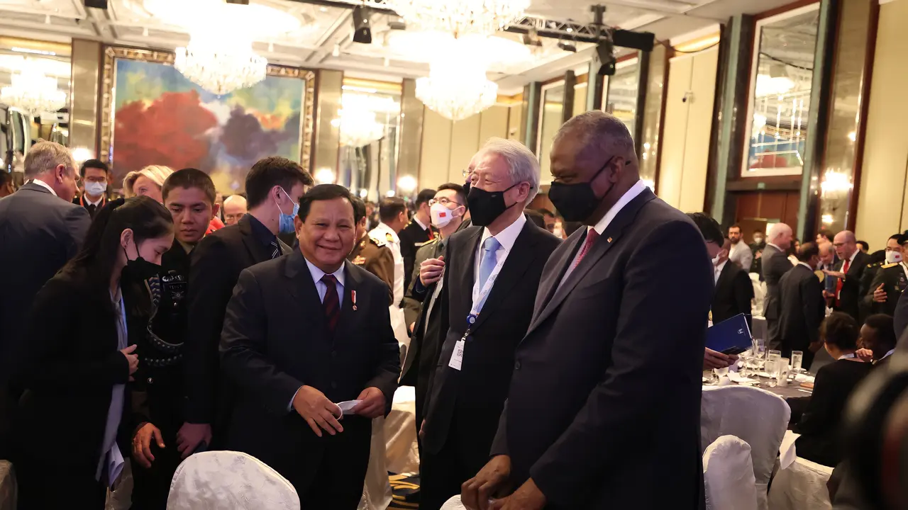 Ini Menteri Pertahanan Prabowo Subianto dengan Menhan AS