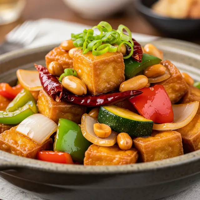 Tahu Kung Pao Rumahan