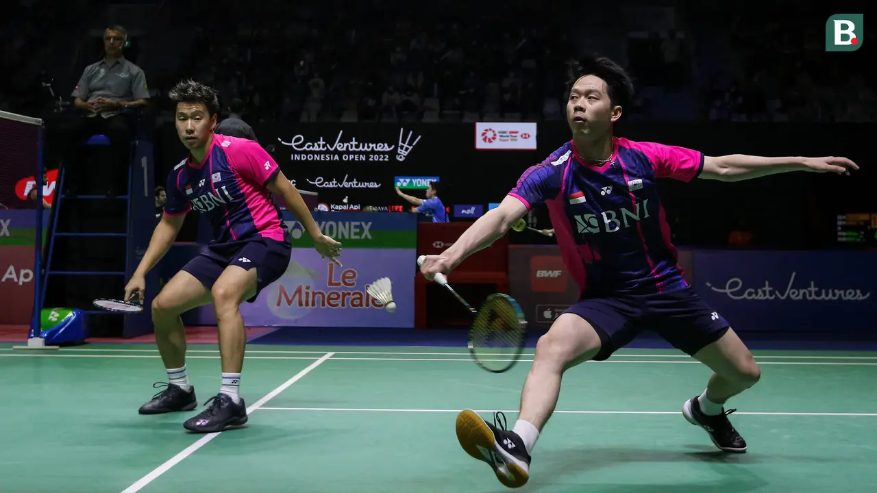 East Ventures Indonesia Open 2022: Marcus Fernaldi Gideon/Kevin Sanjaya Sukamuljo