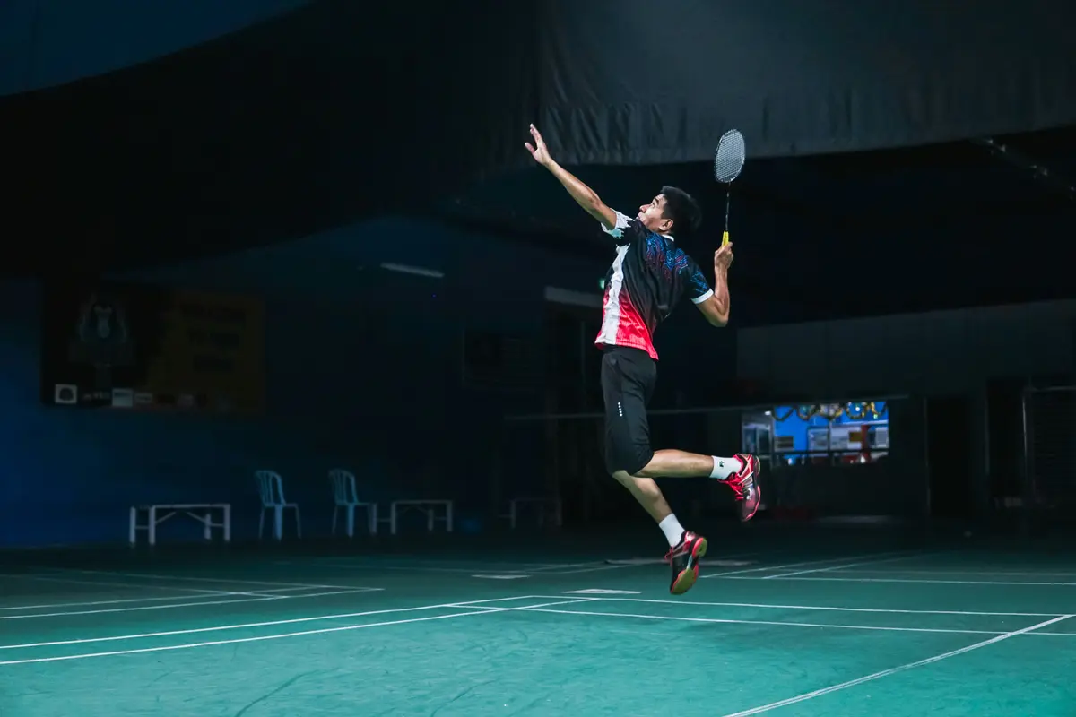 Ilustrasi badminton