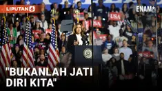 Kamala Harris Mengatakan Bahwa Ketakutan dan Perpecahan yang Ditimbulkan Oleh Trump Bukanlah Jati Diri Kita