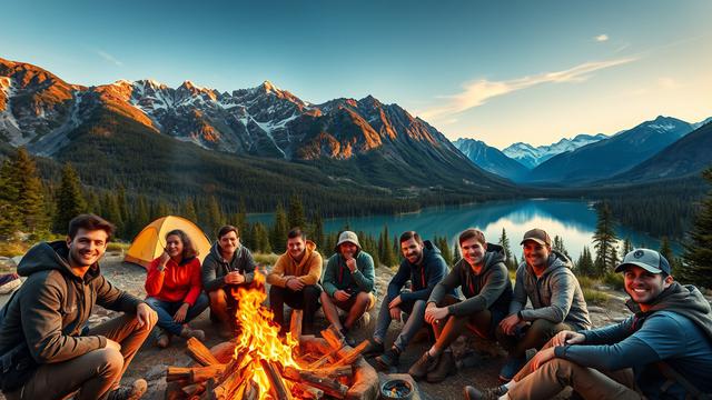 caption camping di alam