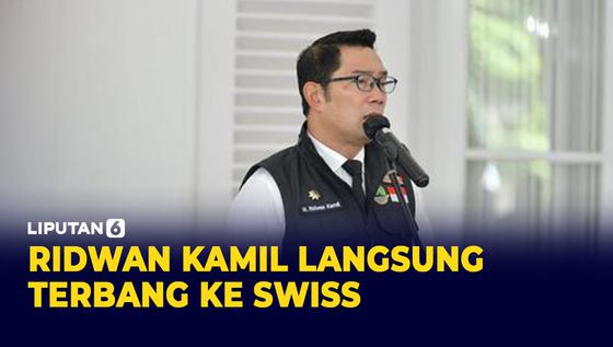 VIDEO: Anaknya Hilang, Ridwan Kamil Langsung Terbang ke Swiss
