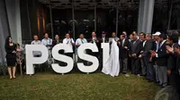 PSSI meresmikan kantor yang baru saja dipugar senilai Rp 13 miliar di Jakarta, Minggu (4/1/2015). (Liputan6.com/Miftahul Hayat)