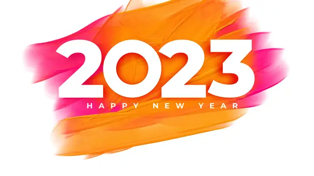 Ilustrasi Tahun Baru 2023