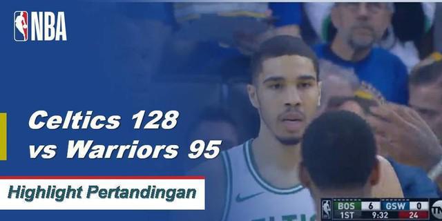 Cuplikan Pertandingan NBA : Celtics 128 vs Warriors 95