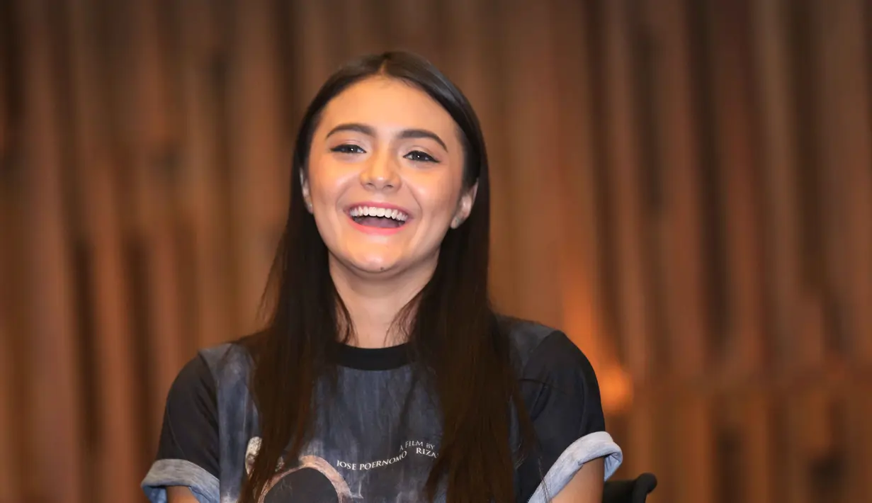 Punya sifat penakut yang tinggi, Amanda tidak menyangka ketika mendapat tawaran untuk bermain dalam film bergenre horror ini. Ketakutan pun membayang-bayanginya terkait dengan lokasi syuting. (Nurwahyunan/Bintang.com)