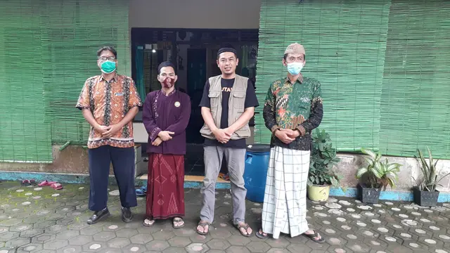 Assesment donor plasma konvalesen PMI di Ponpes El Bayan, Majenang, Cilacap. (Foto: Liputan6.com/Muhamad Ridlo)
