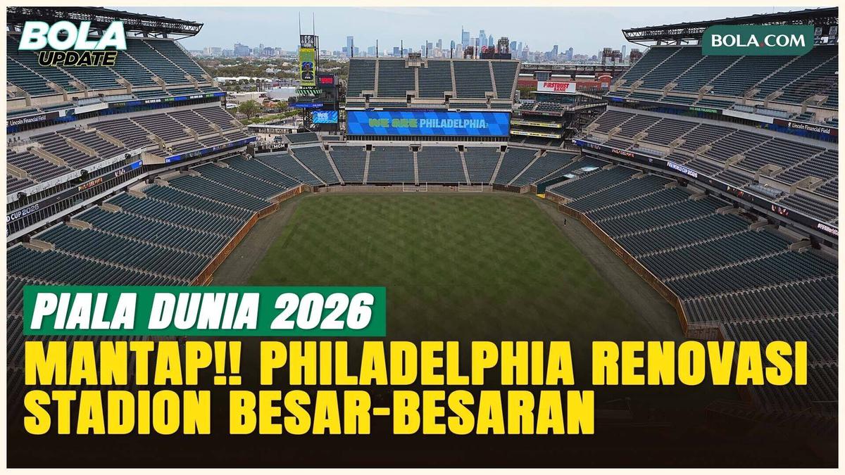 Philadelphia Bersolek Sambut Piala Dunia 2026, Siapkan Festival Raksasa!