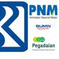 Logo BRI, Pegadaian dan PNM