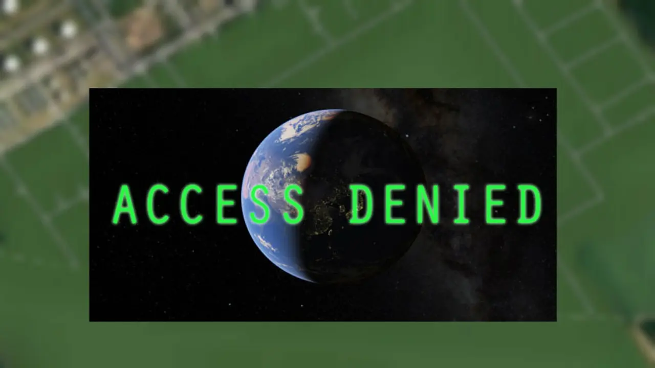 Sejumlah lokasi dirahasiakan di Google Earth