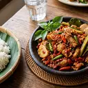 Resep Oseng Mercon Kulit Ayam, Pedas Gurih dengan Bumbu Meresap yang Bikin Nagih