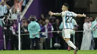 Piala Dunia 2022: Lautaro Martinez Akui Sengaja Ambil Risiko Jadi Eksekutor Penalti Argentina saat Lawan Belanda