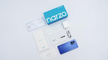 Realme Narzo 50 5G Hyper Blue (Foto: Realme)