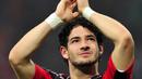 7. Pato - Mantan pemain AC Milan ini bernama asli Alexandre Rodrigues da Silva. Pato yang berarti bebek merupakan julukan yang diberikan oleh rekan-rekannya karena ia lahir di kota Pato Branco yang berarti kota Bebek Putih. (AFP/Giuseppe Cacace)