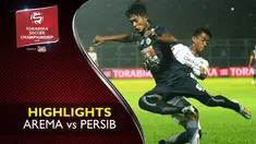 Video highlights TSC 2016 antara Arema Cronus vs Persib Bandung yang berakhir dengan skor 0-0 di Stadion Kanjuruhan, Kab. Malang