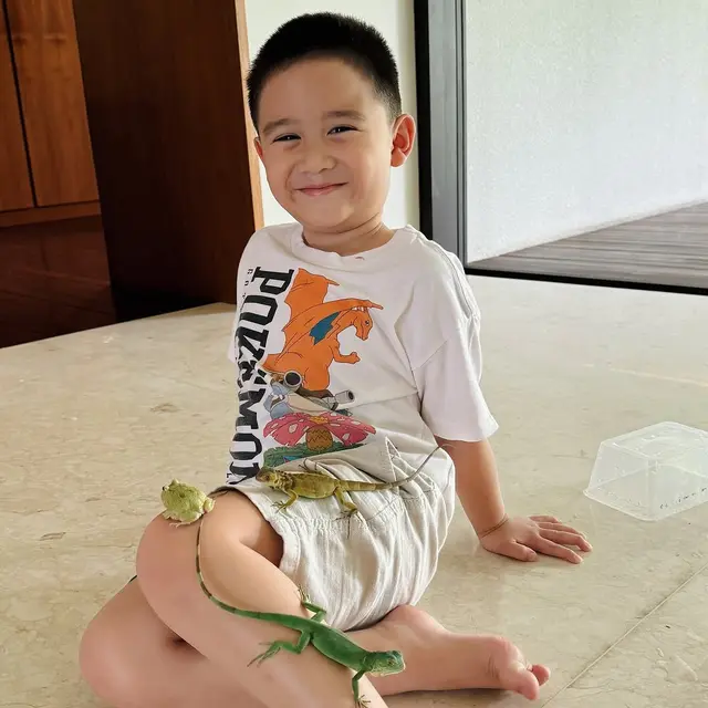 Potret Hewan Peliharaan Athar Anak Citra Kirana dan Rezky Aditya (instagram/citraciki)