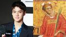 Menurut EXO-L, Sehun EXO mempunyai wajah yang mirip dengan Saint Stephen. (Foto: koreaboo.com)