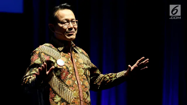 Direktur Utama BPJS Kesehatan Fachmi Idris saat menjadi Pembicara Program acara Liputan6.com "Inspirato" di SCTV Tower
