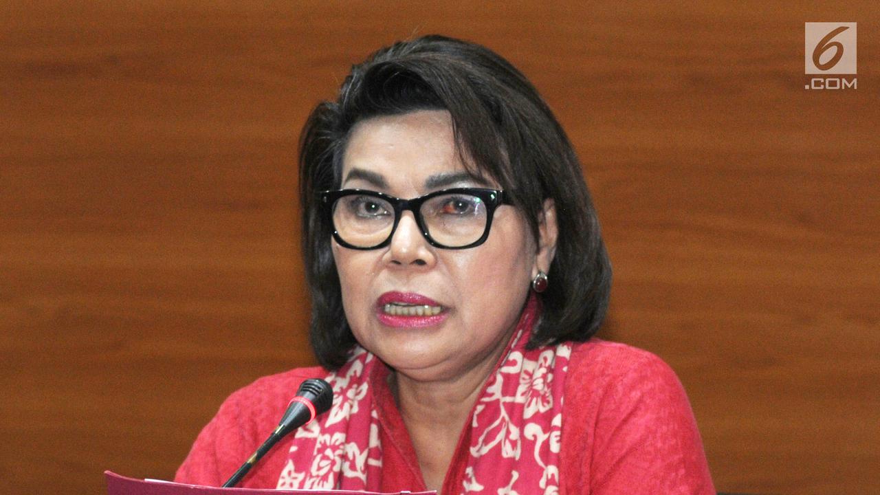 Idrus Marham Akui Berstatus Tersangka KPK Beri Keterangan Pers