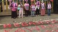 Gelar Aksi Damai, Aliansi Perempuan Indonesia Minta Delpedro Cs Dibebaskan