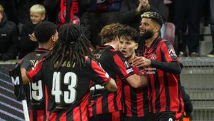 Tim Liga Denmark, FC Midtjylland jadi satu satunya tim yang punya rapor 100 persen kemenangan sampai Matchday 4 Liga Europa 2025/2026. (Bo Amstrup / Ritzau Scanpix / AFP)