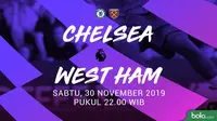 Premier League - Chelsea Vs West Ham United (Bola.com/Adreanus Titus)