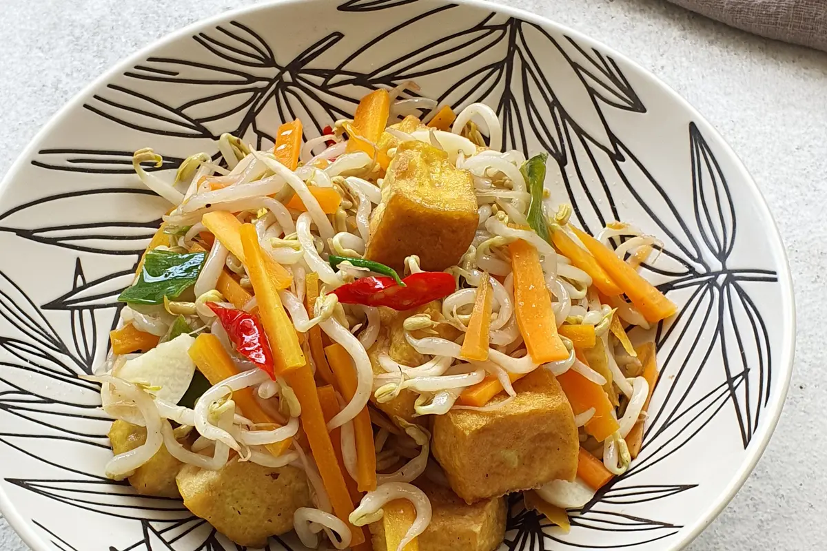 resep tumis toge wortel saus tiram