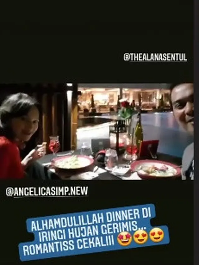 6 Momen Angelica Simperler dan Suami Rayakan Anniversary Pernikahan
