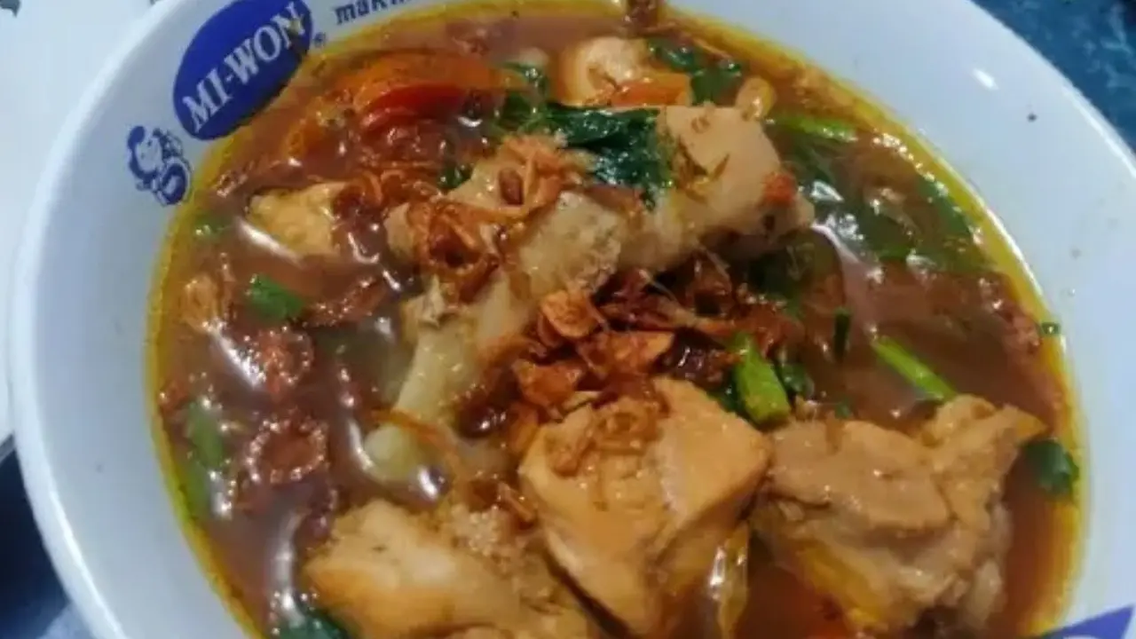 Resep sup ayam tauco. (dok. Cookpad @Boenda_Ndoet28)