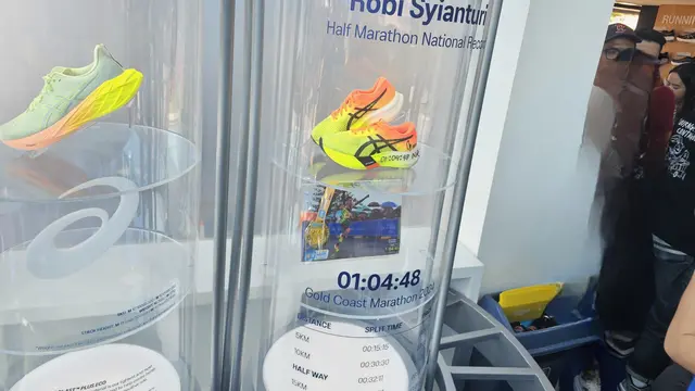 Sepatu Andalan Robi Syianturi saat Pecahkan Rekor Nasional HM