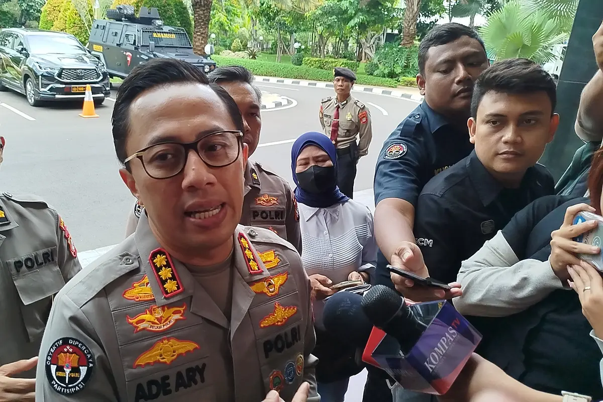 Kabid Humas Polda Metro Jaya, Kombes Pol Ade Ary Syam Indradi.
