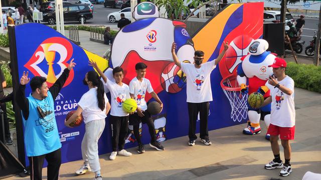 Maskot FIBA World Cup 2023 JIP Resmi Diluncurkan