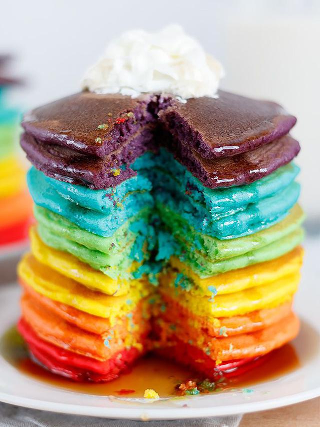 Rainbow Pancake