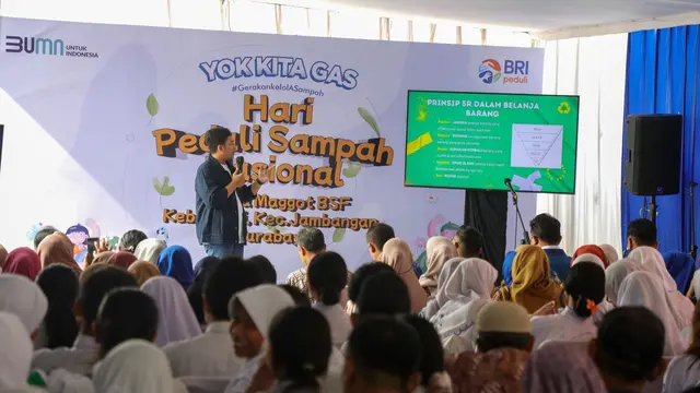 BRI Edukasi Pengelolaan Sampah untuk Jaga Lingkungan lewat Program ‘BRI Peduli Yok Kita Gas’
