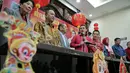 Sekjen PKB, Abdul Kadir Karding (tengah) saat acara Refleksi Imlek 2016 oleh PKB di Jakarta, Rabu (3/2/2016). Karding menyatakan Tahun Monyet Api ini harus menjadi momentum bagi Indonesia memperkuat diri dalam segala aspek. (Liputan6.com/Faizal Fanani)