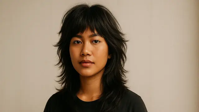 Rambut Tebal Cocoknya Dipotong Model Apa? Ini 7 Gaya yang Diam-diam Jadi Rahasia Hair Stylist Terkenal/ Ilustrasi gambar oleh AI