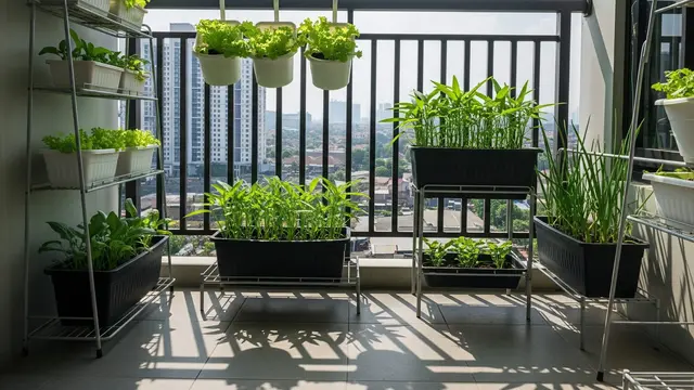 Contoh Halaman Rumah Kecil yang Bisa Jadi Kebun Mini Produktif