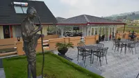 Rumah Budaya Fadli Zon Resmikan Patung Gandhi