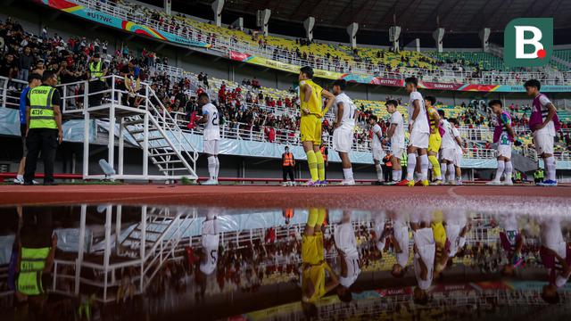 Foto: Ekspresi Pemain Timnas Indonesia U-17 Setelah Dikalahkan Maroko di Laga Pamungkas Grup A Piala Dunia U-17 2023
