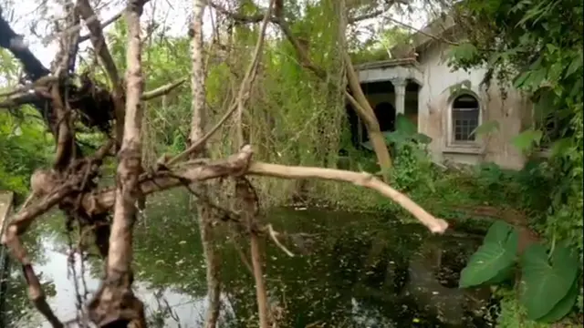 Suasana Angker Rumah Artis Senior yang Telah Terbengkalai 30an Tahun, Ada Kuburan Korban Banjir Bandang di Halamannya