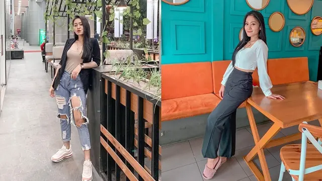 Tak hanya bersuara merdu, Vita Alvia juga memiliki penampilan yang fashionable.