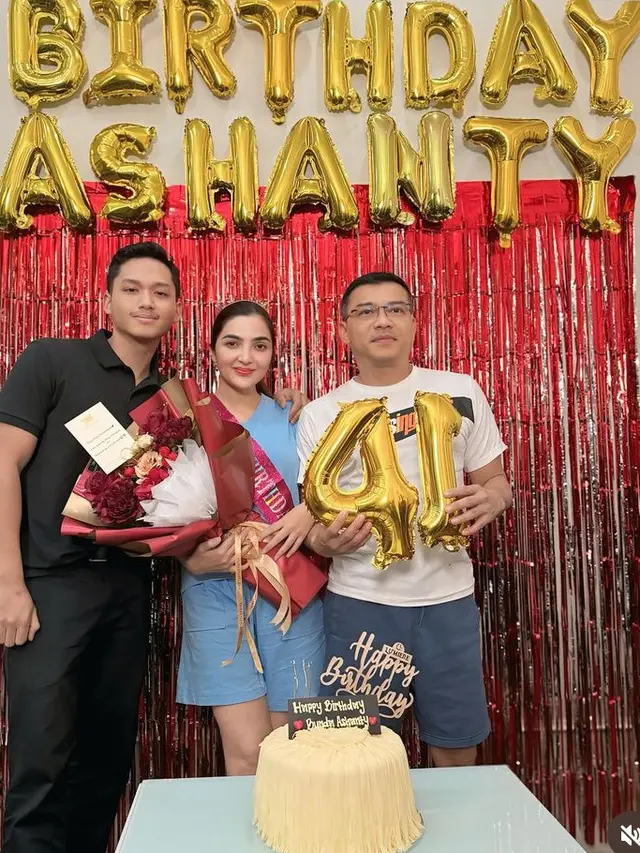 Ashanty Rayakan Usia ke-41 Tahun Ini. [@ashanty_ash]