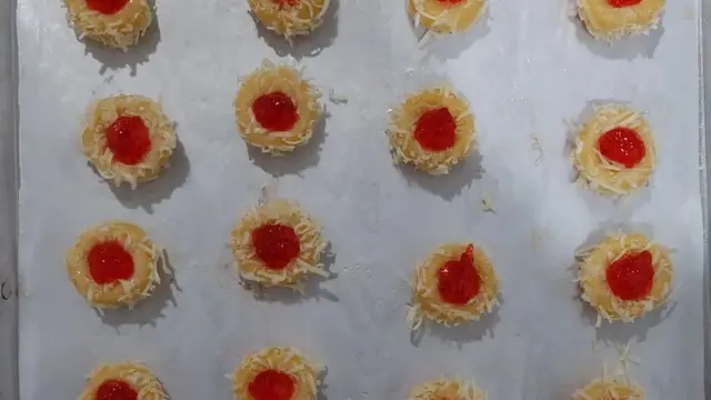 Resep adonan untuk tiga kue kering Lebaran. (dok. Cookpad @m31meindra)
