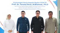 Kunjungan Kerja Kepala Badan POM RI ke PT Kian Mulia Manunggal (Tempo Scan Group) dalam Rangka Mendukung Program Swasembada Pangan Pemerintah di Bidang Susu.