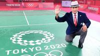 Wahyana, wasit dari Indonesia yang pimpin final tunggal putri Olimpiade Tokyo. (Instagram/@kabarjogja)