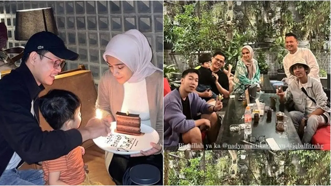 6 Potret Kedekatan Iqbal Fitrah dengan Syaki Anak Nadya Mustika, Jadi Ayah Sambung